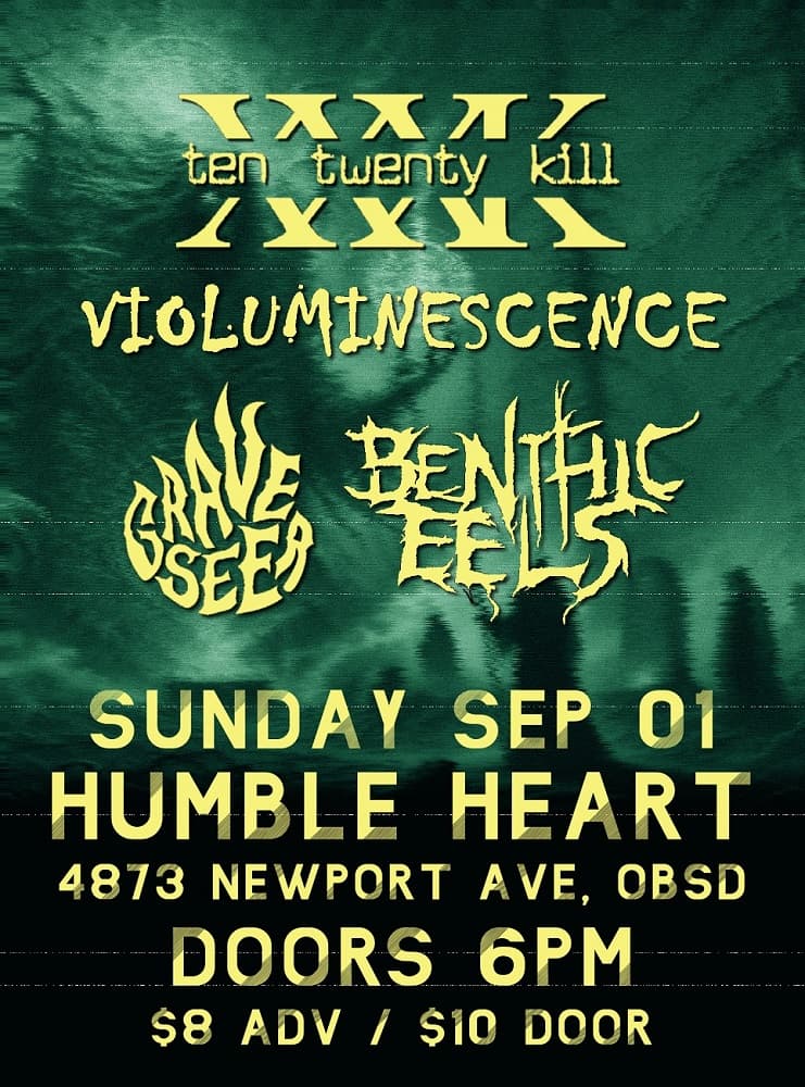 graveseer at humble heart san diego 1 sep 2024